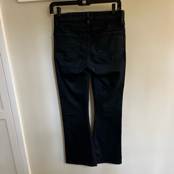 Frame Denim Le Crop Mini Bootcut in black Size 26 - Picture 2 of 5